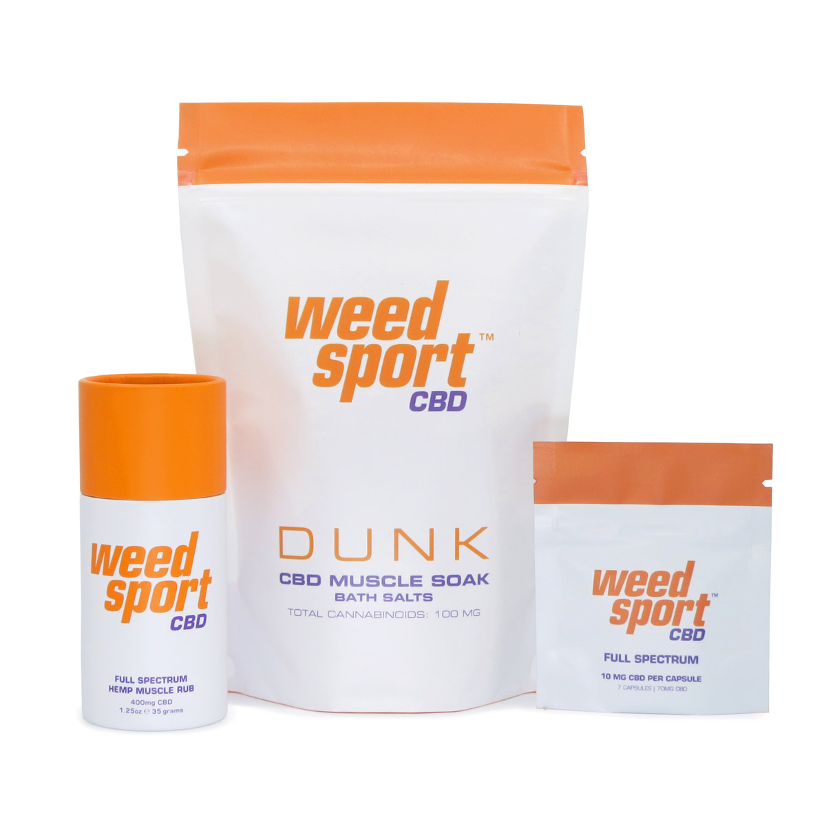 WeedSport CBD Relax and Recover Bundle