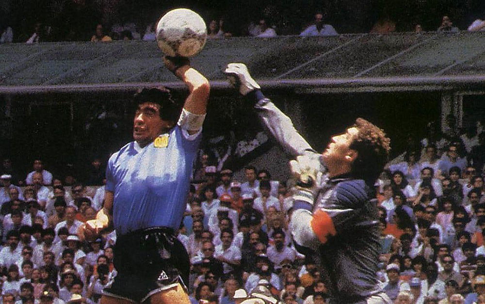 Diego Maradona And The Hand Of God WeedSport CBD Sports Recovery